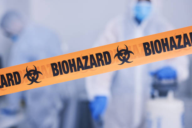 Professional Biohazard Cleanup technician working in Pioneer, CA
